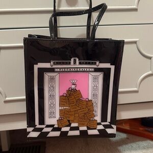 Bloomingdale's Black and Pink Bag